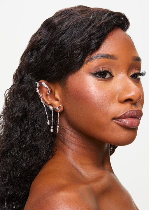 Star Drop Ear Cuff image number 1.0